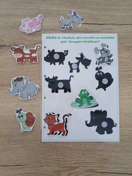 Pracovný zošit na suchú zips zvieratka od 1,5 roka, 