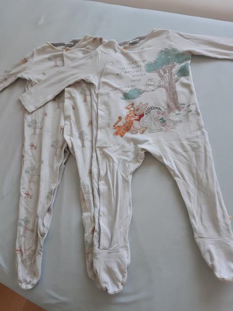 Overalové pyžamká 86-2 kusy, disney,86