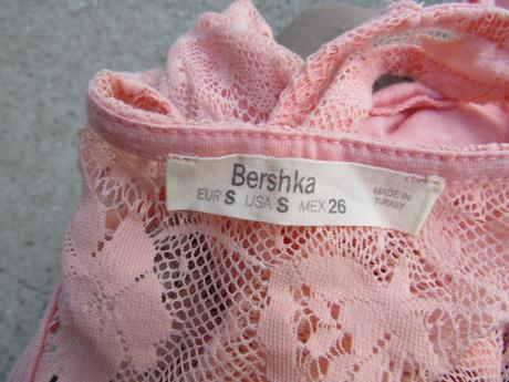 Tielko s krajkou, bershka,s