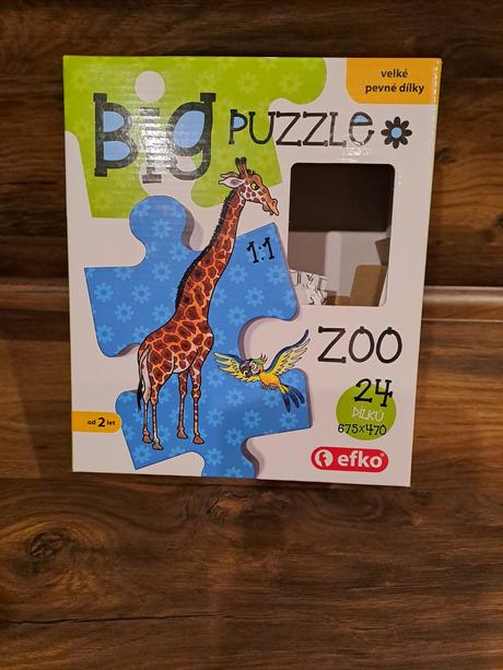 Puzzle na vyfarbenie.,