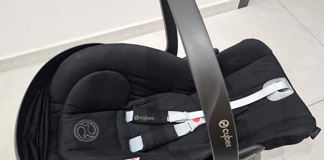 Vajíčko cybex cloud t i-size 45-87 cm black, cybex