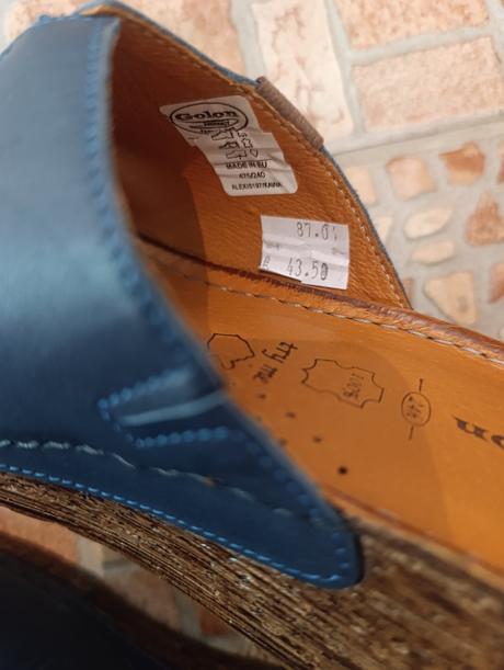 Zdravotné papuče kožené, 36