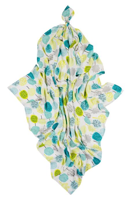 Bocioland  bambusová plienka 75x75cm les, 