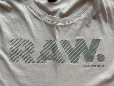 Biele tricko g star raw, g-star raw,l