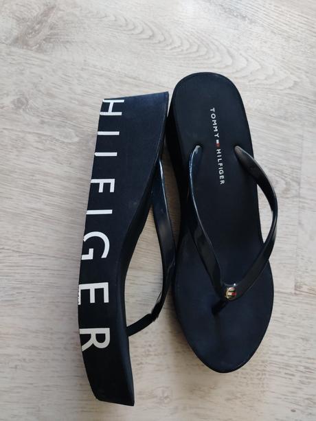 Žabky tommy hilfiger, tommy hilfiger,38