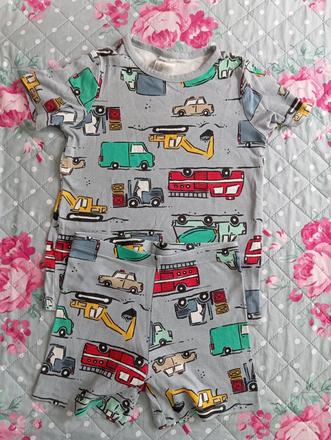 Pyžamko s autíčkami v. 134/140, h&m,134