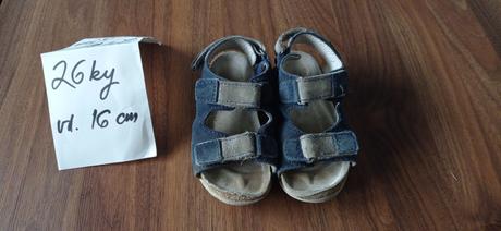 Sandálky protetika 26, protetika,26