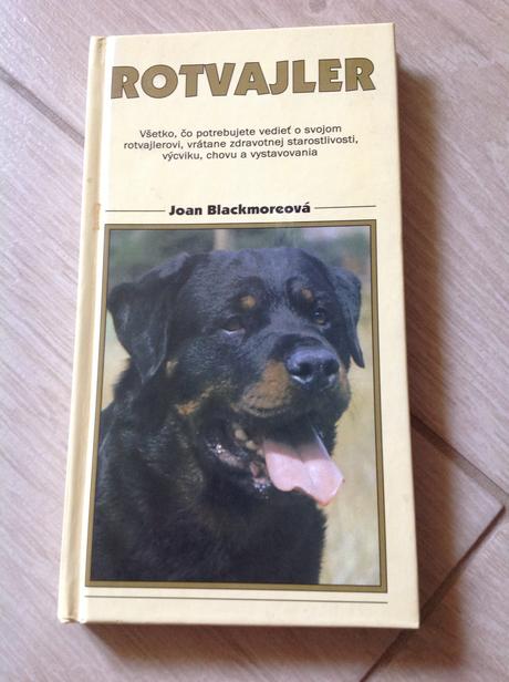 Kniha - chovanie rotvajlerov,