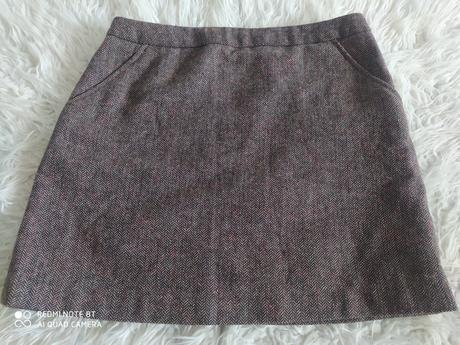 Vlnena sukňa, h&m,36