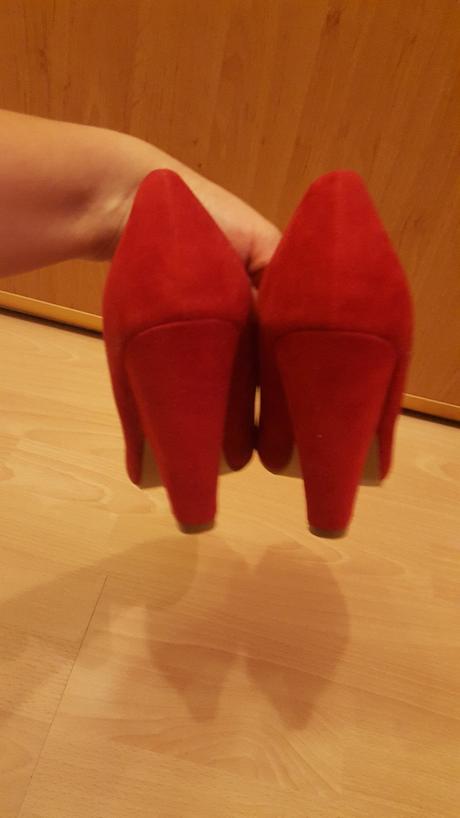 Červené topánky č.39, 39