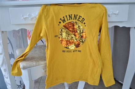 Tričko s flitrami-116, 116