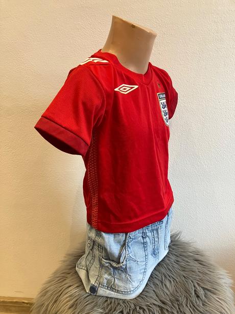 Chlapčenské športové tričko england červené (2r.), umbro,92