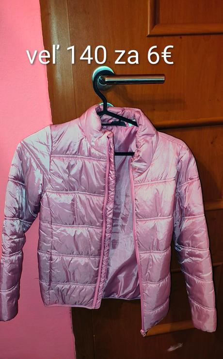 Dievčenská bunda veľ.140, lupilu,140
