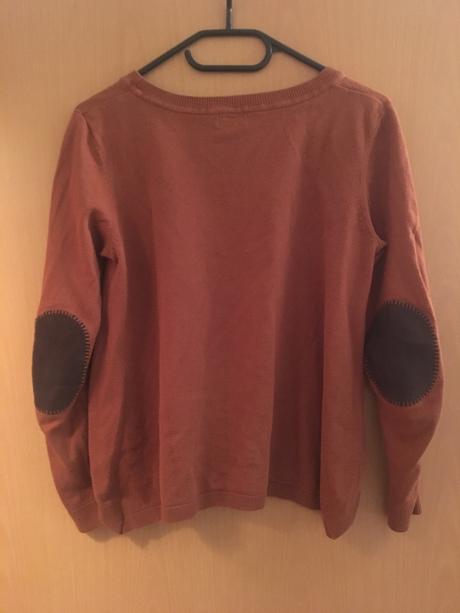 Hnedý sveter, h&m,s