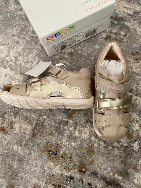 Nové geox kožené sandalky, geox,25