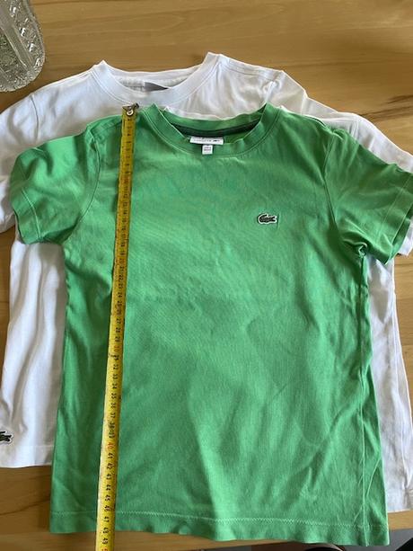 Lacoste tricka 128/7-8 rokov, lacoste,128