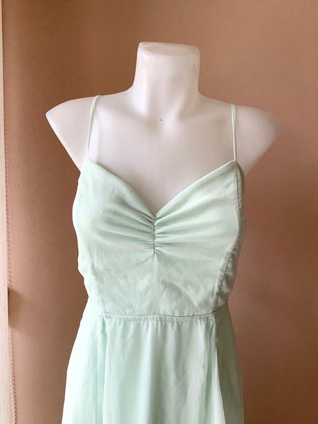 Krásne šifónové šaty, h&m,44