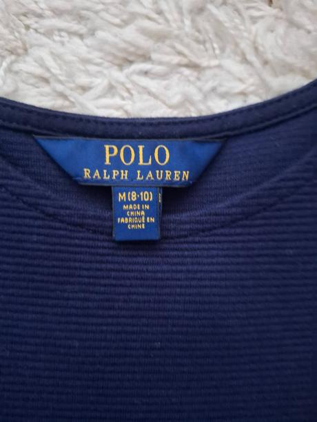 Ralph lauren modré šaty, ralph lauren,140