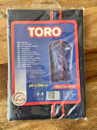 Obal na oblek toro 60 krát 100 cm,