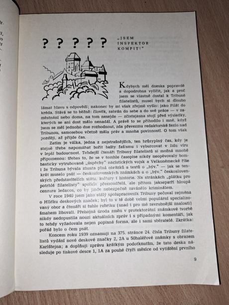 Filatelistovo podzimní rozijímání václav nebeský, 