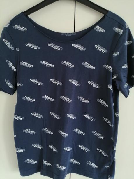 Tricko sedomodre adidas vel. 146-152, adidas,146