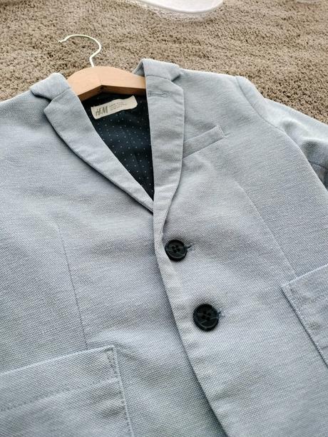 Bledo modré sako h&m, h&m,98