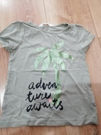 Tričko s palmou, h&m,98