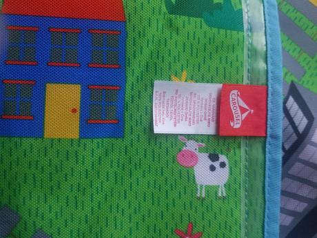 Obojstranná hracia podložka carousel,