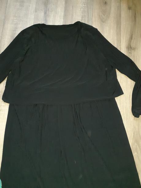 Skladané maxi šaty, l