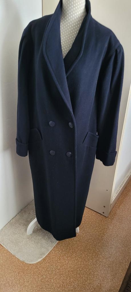 Flaušový dámsky kabát, xxl