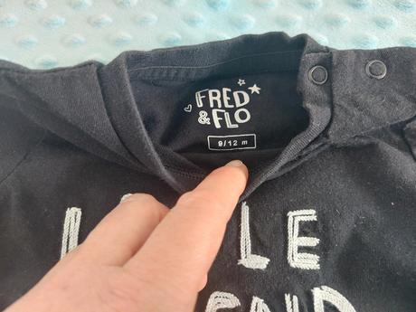 Little legend čierne tričko zn.fred flo veľ.80, f&f,80