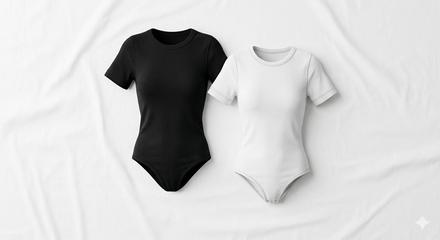 Čierne & biele body základ šatníka - aest, 50