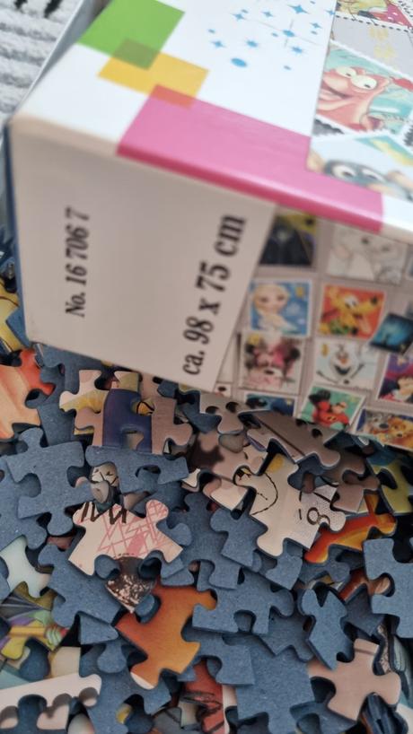 Puzzle ravensburger disney 2000,