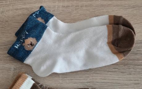 3ks kotníkové ponožky na 12-18 mesiacov, 80