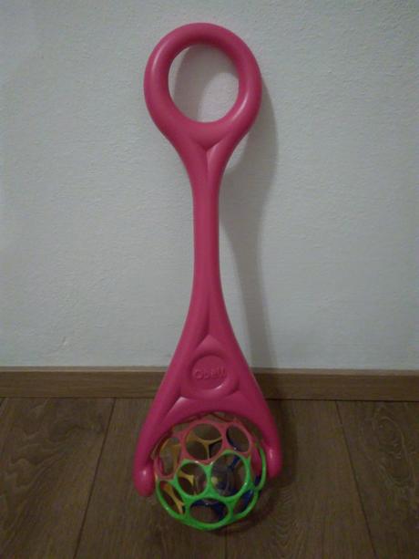 Hrkajúca hračka oball roller mixed colors,
