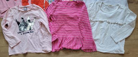 Tričko s dlhým rukávom 11ks, lindex,116