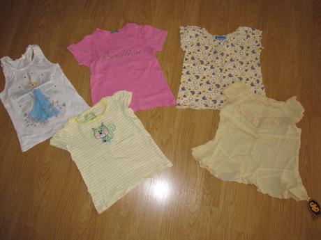 Žlté tričko s motýlikmi v.116, lucky lax,116