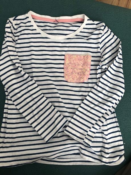 6ks tričká dlhy rukáv 128-134, 128