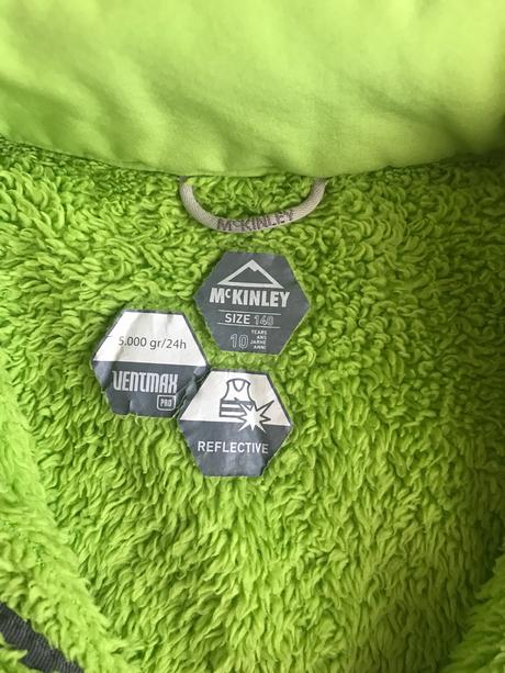 Prechodná vetrovka, mckinley,134