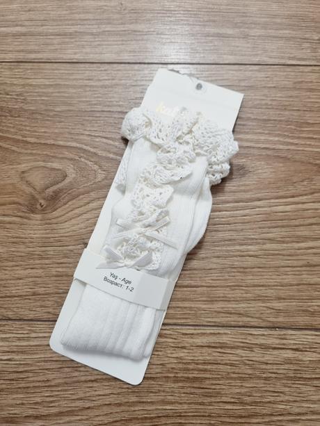 Podkolienky s hackovanym volanom, 24 / 25 / 26 / 27 / 28