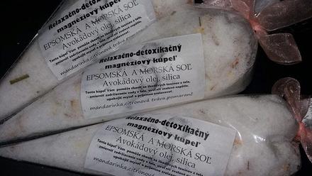 Sol do kupela rozne druhy 200g,
