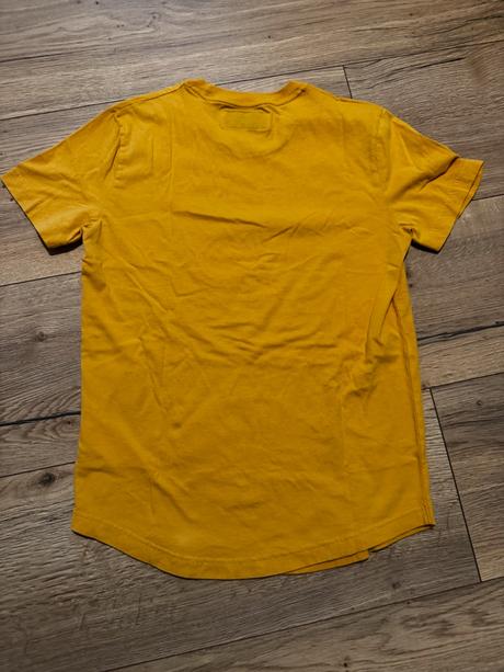 Tričko abercrombie fitch horčicové xs, abercrombie&fitch,xs
