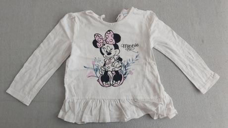 Tričko biele minnie 86, disney,86