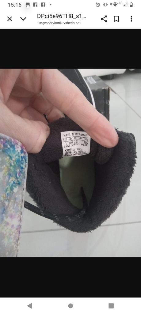 Tenisky adidas zateplené, adidas,32