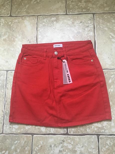 Riflová minisukňa tally weijl, tally weijl,36