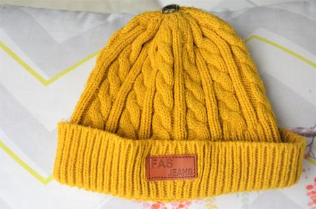 Horčicová teplá čiapka-80, 80