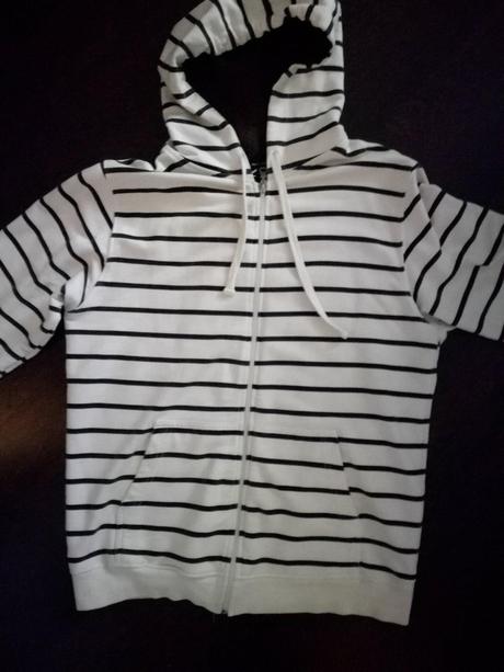 Pásiková mikina l, fishbone,l