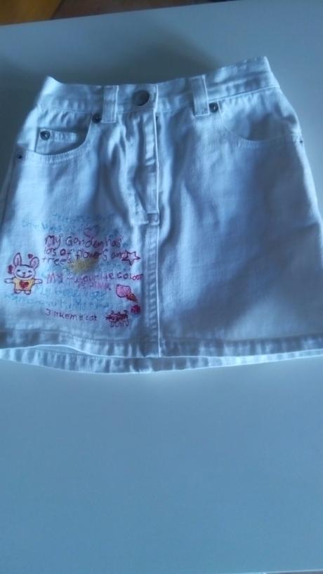 Riflova suknička, h&m,104