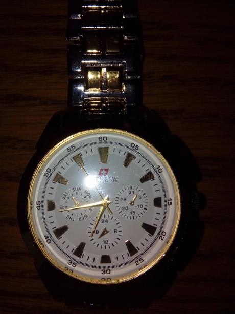 Pánske narámkové hodinky, geneva