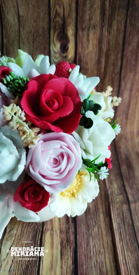 Voňavá mydlová kytička,